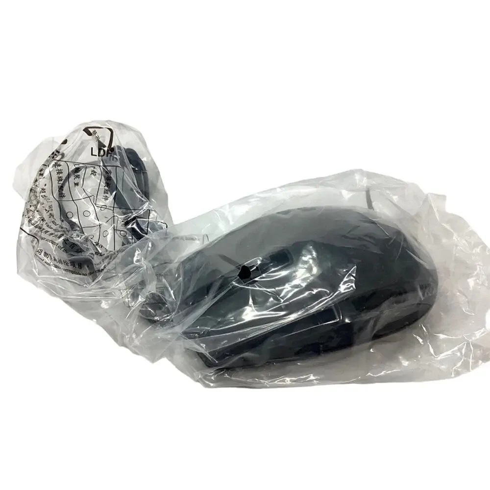 Genuine HP Optical Wired USB Mouse 697738-001 Black